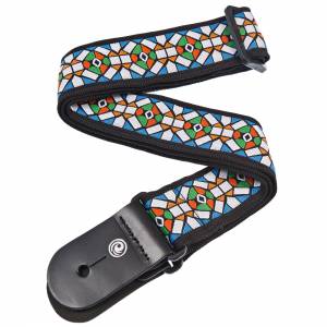 D’Addario Stained Glass Guitar Strap 50E02