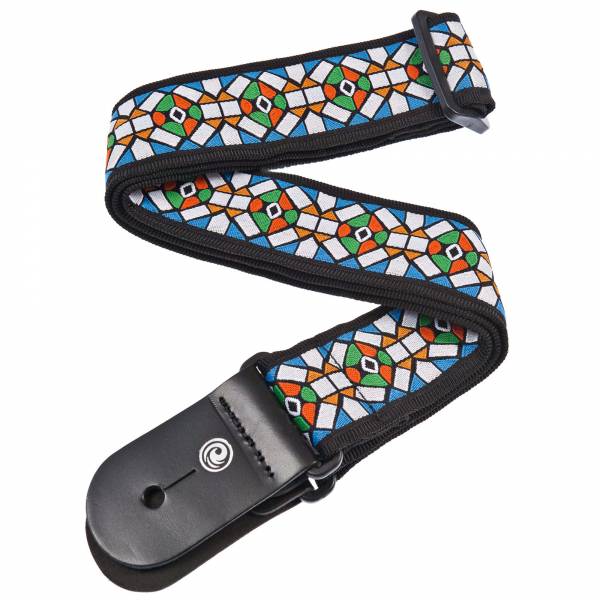 D’Addario Stained Glass Guitar Strap 50E02