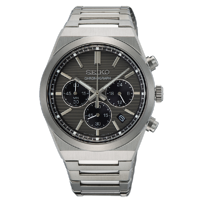 Seiko Quartz Chronograph Gents Watch-SSB455P