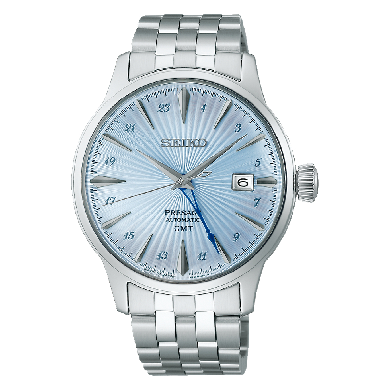 Seiko Presage Cocktail "GMT" Gents Watch-SSK037J