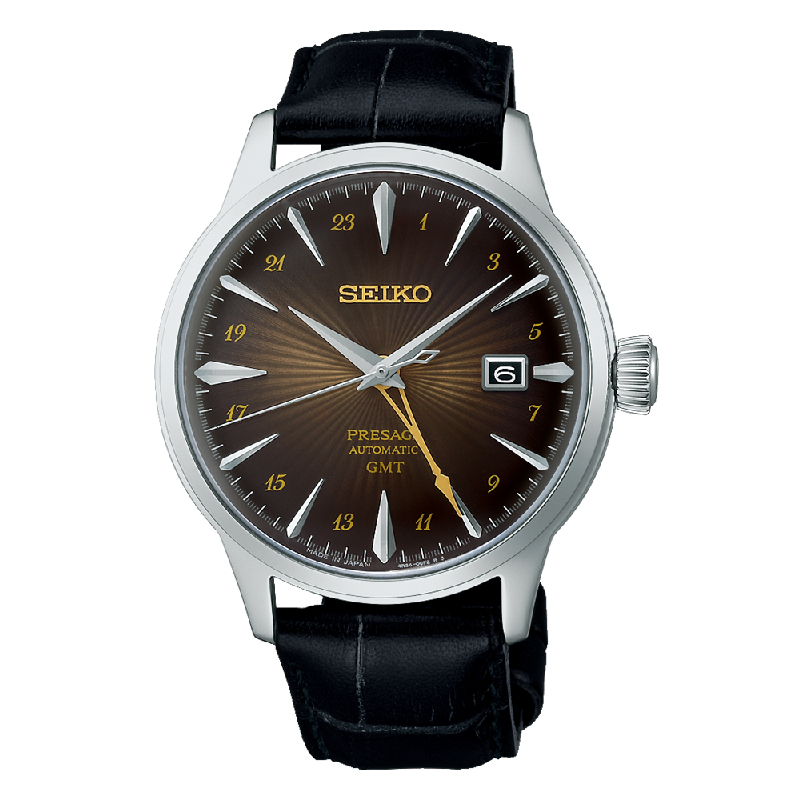 Seiko Presage Cocktail "GMT" Gents Watch-SSK039J